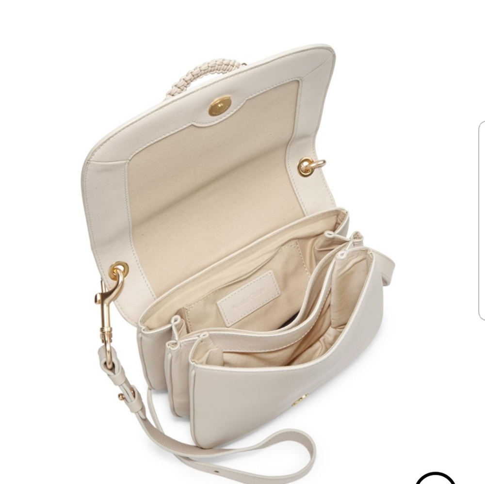 See By Chloe Light Beige Hana Studded Handbag - Picture 4 of 8